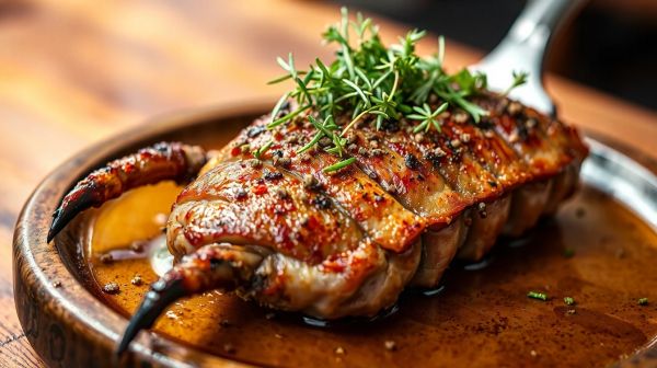 Araignée de porc gastronomique : secrets d'une cuisson parfaite